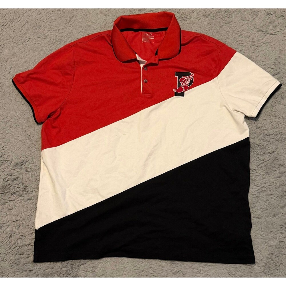 Polo Ralph Lauren P Wing Performance Red Black White Polo Shirt
